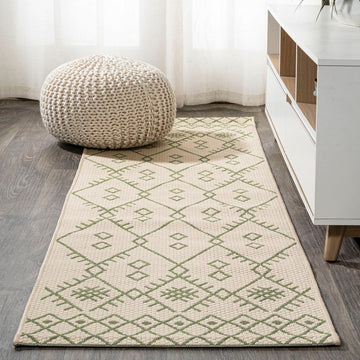 Boho Moroccan Indoor/outdoor Area Rug